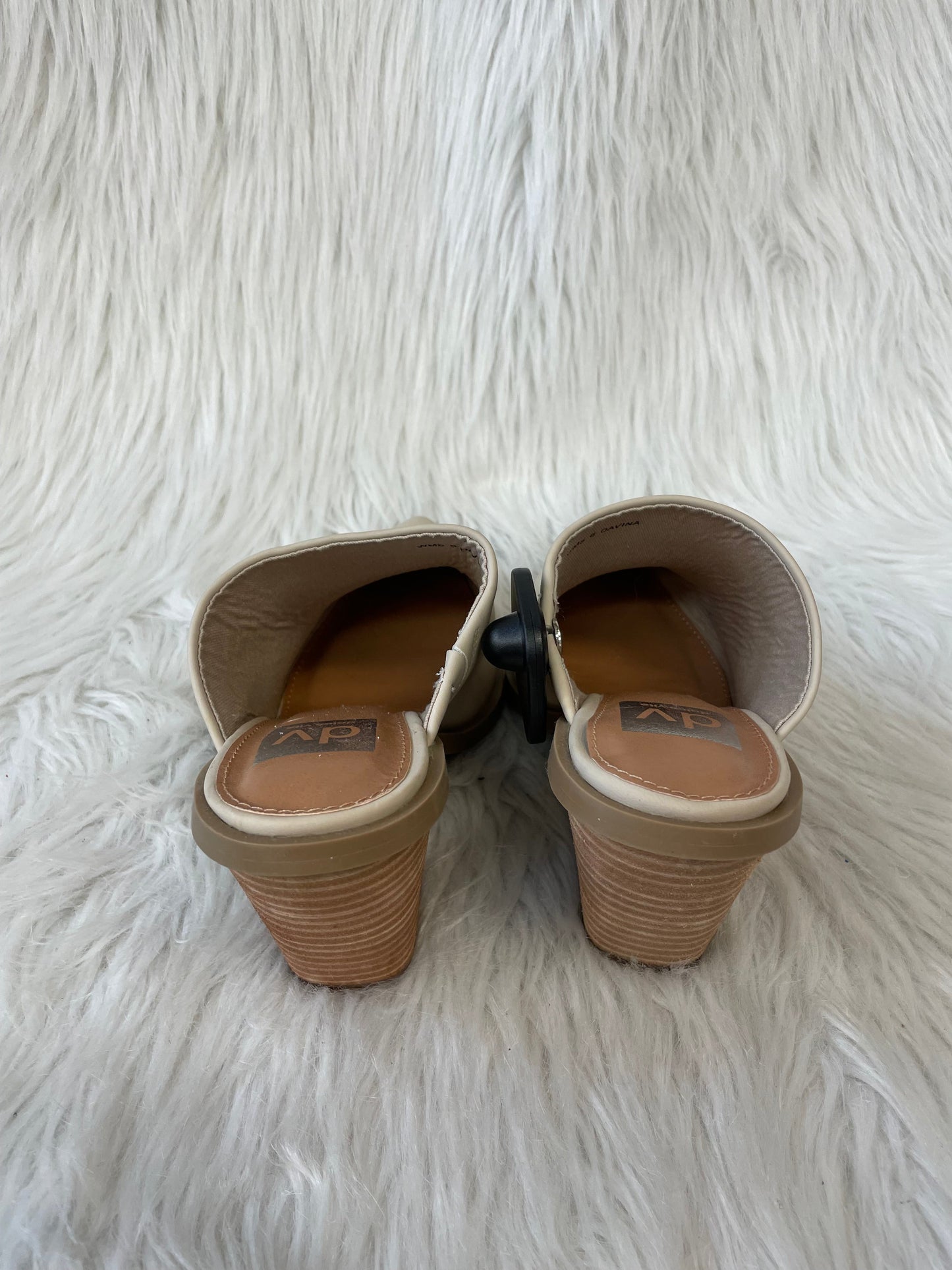 Shoes Heels Block By Dolce Vita In Tan, Size: 6