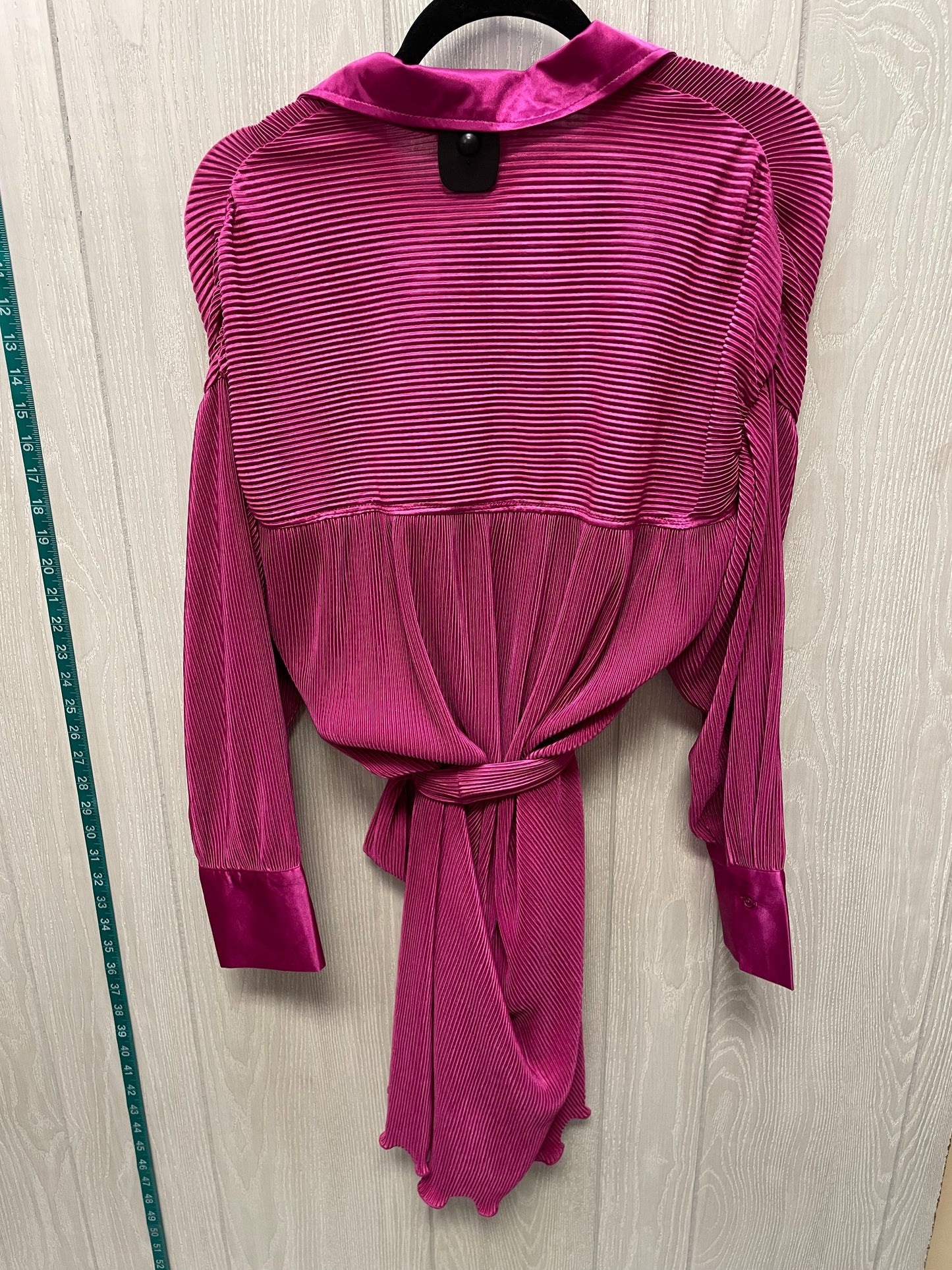 Tunic Long Sleeve By Clothes Mentor In Pink, Size: S