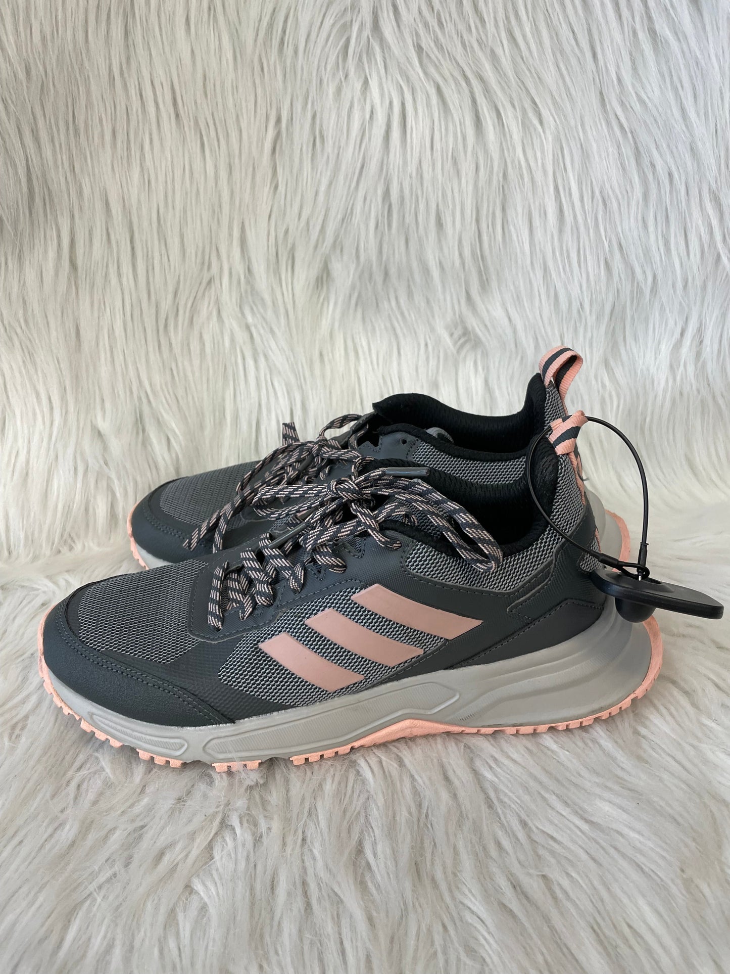 Shoes Athletic By Adidas In Grey & Pink, Size: 6.5