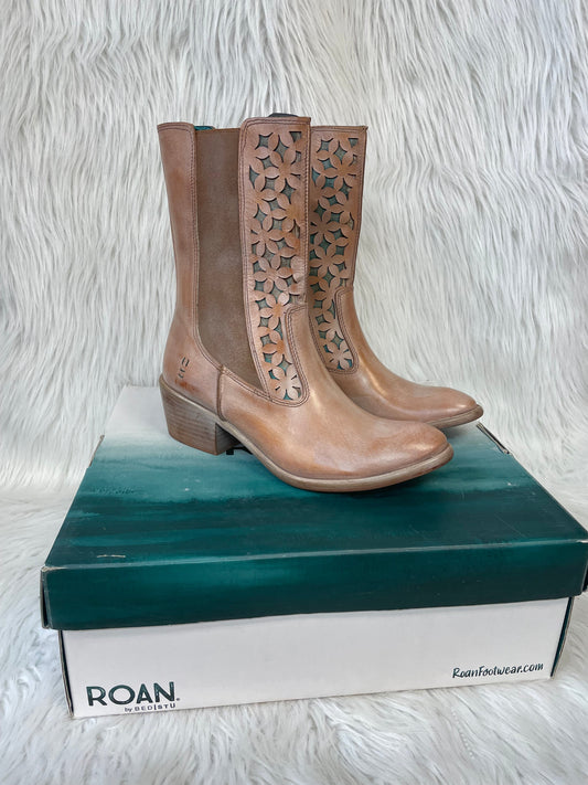 Boots Leather By Bed Stu In Copper, Size: 7.5