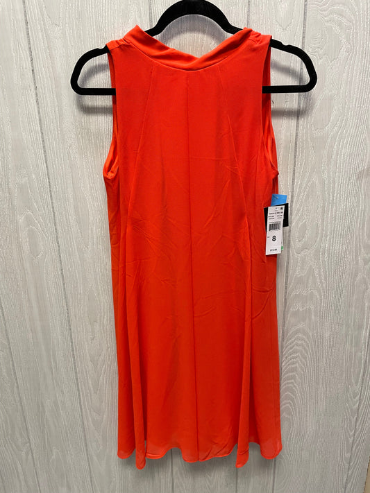 Dress Party Short By Signature By Robbie Bee In Orange, Size: M