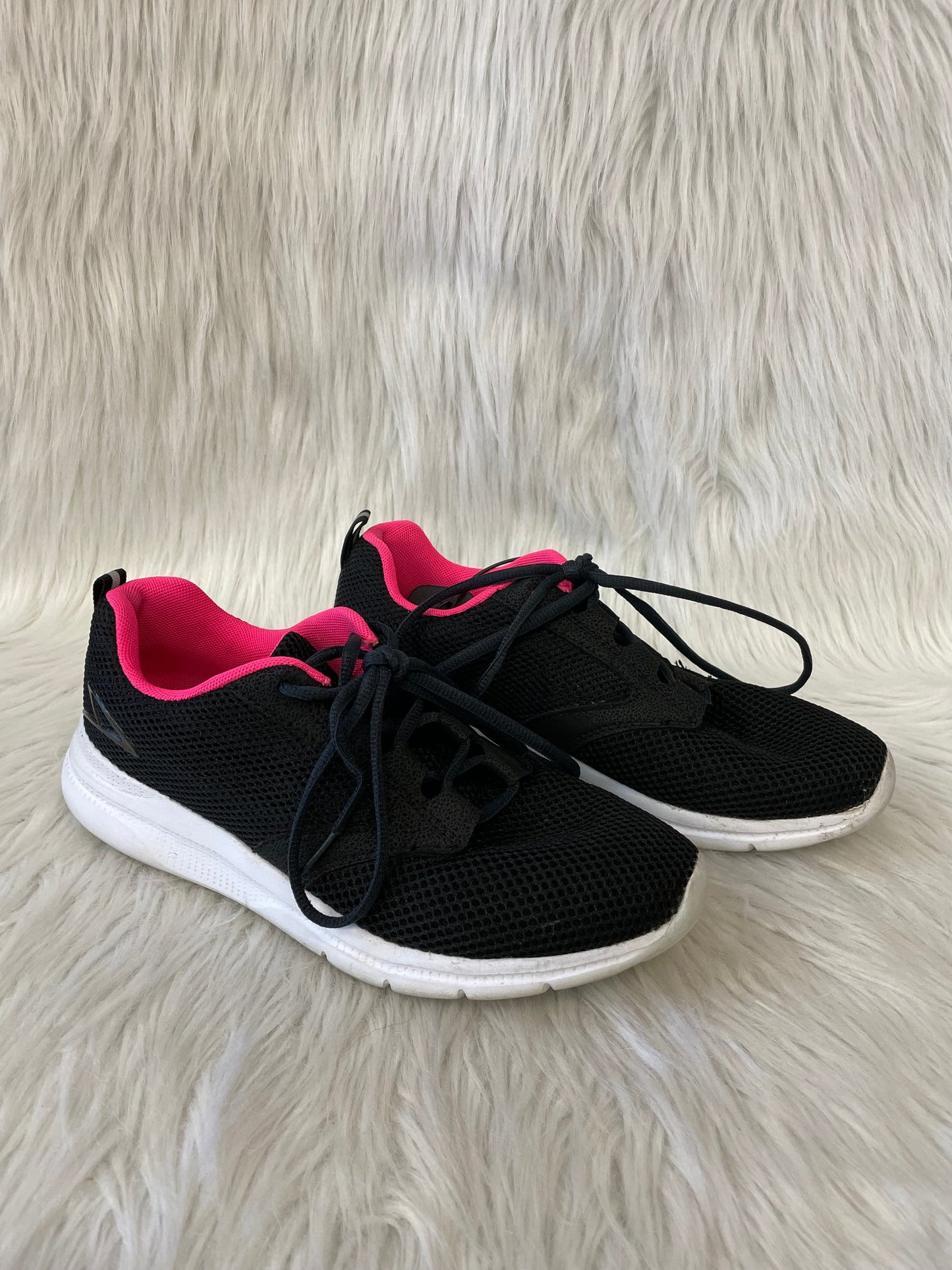 Shoes Sneakers By Champion In Black & Pink, Size: 9.5