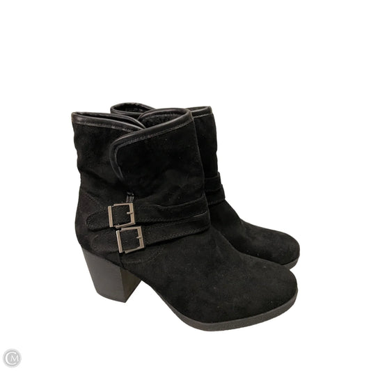 Boots Ankle Heels By Style And Company In Black, Size: 10