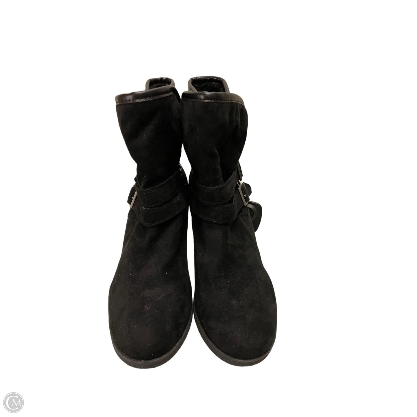 Boots Ankle Heels By Style And Company In Black, Size: 10