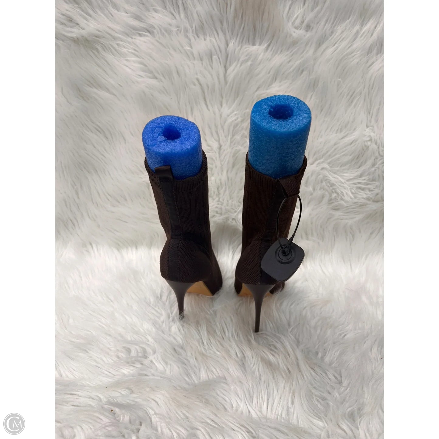 Boots Ankle Heels By Fashion Nova In Brown, Size: 7