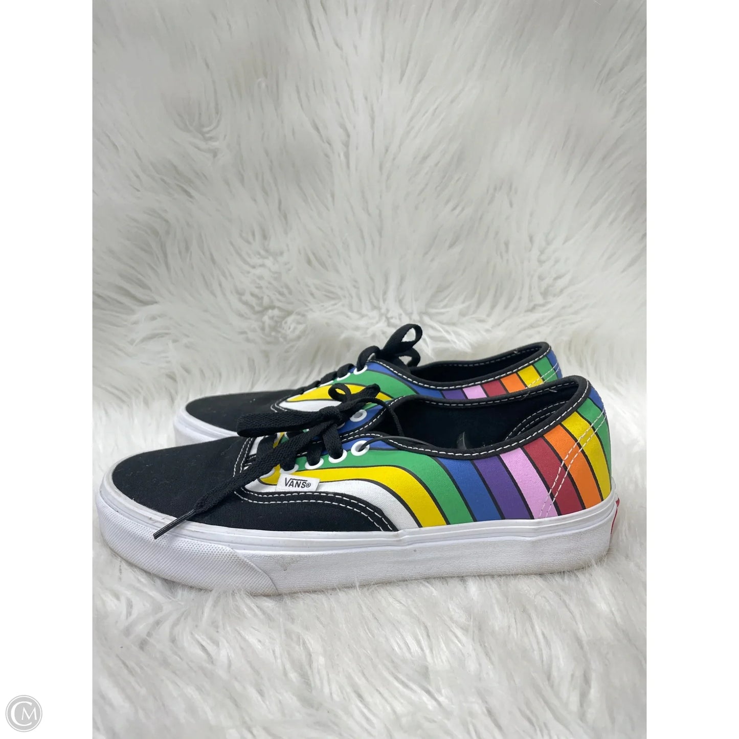 Shoes Sneakers By Vans In Multi-colored, Size: 9.5
