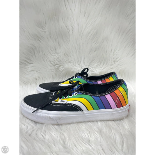 Shoes Sneakers By Vans In Multi-colored, Size: 9.5