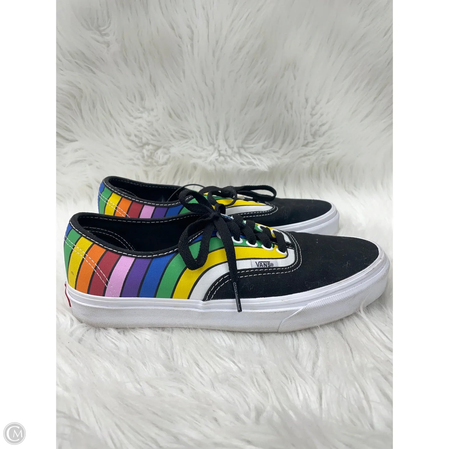 Shoes Sneakers By Vans In Multi-colored, Size: 9.5
