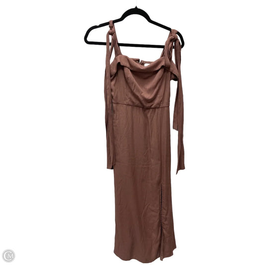 Dress Casual Maxi By Altard State In Brown, Size: M