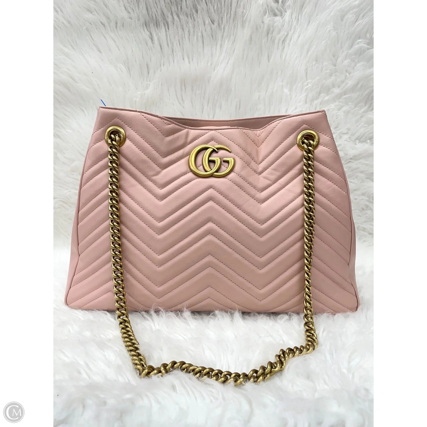 Handbag Luxury Designer By Gucci, Size: Medium