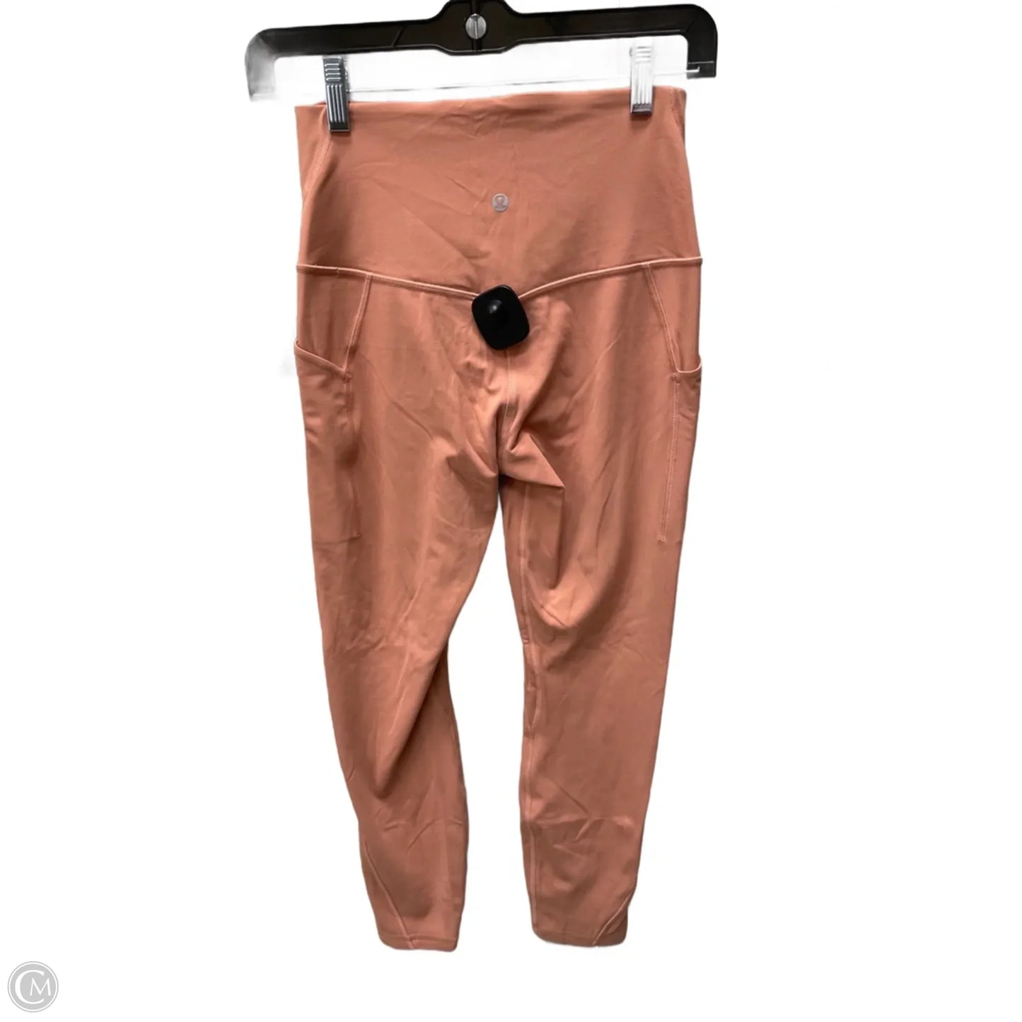 Athletic Leggings By Lululemon In Peach, Size: 6