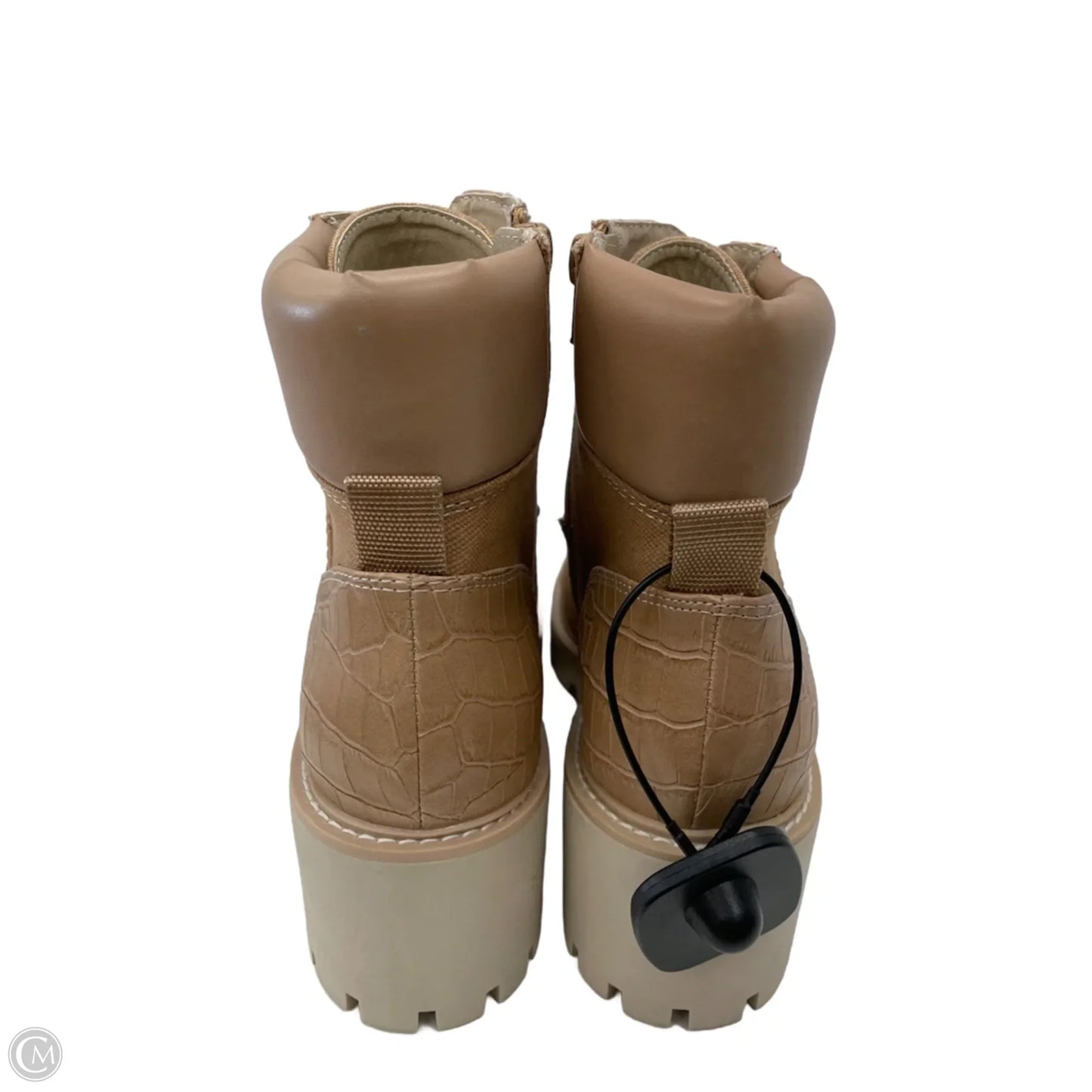 Boots Ankle Heels By Dolce Vita In Tan, Size: 9.5