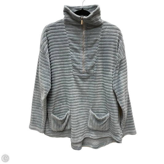 Top Long Sleeve By Soft Surroundings In Grey, Size: L