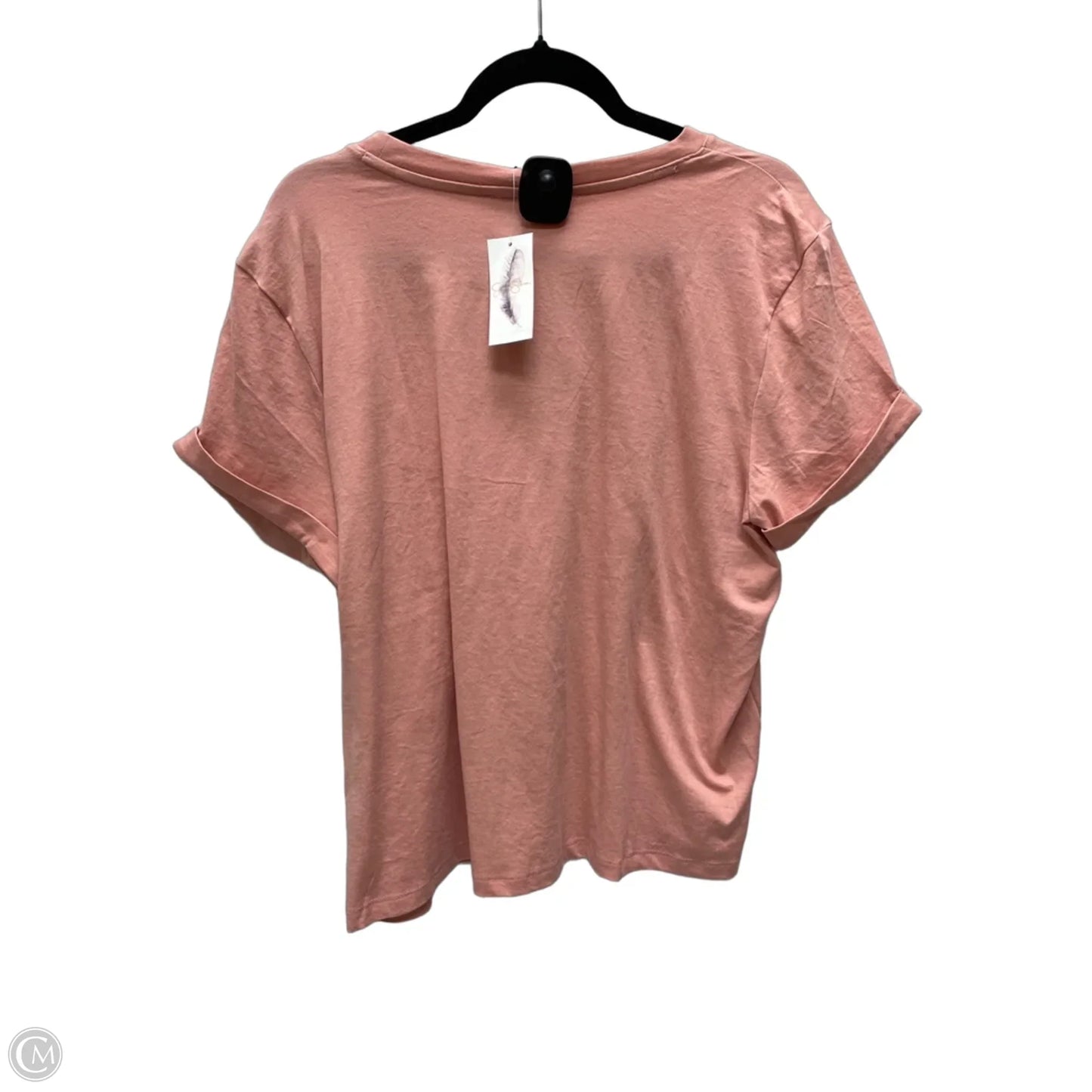 Top Short Sleeve By Jessica Simpson In Pink, Size: Xl