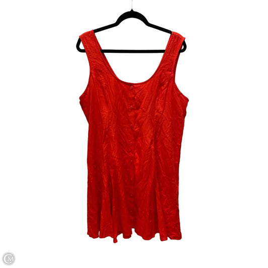Dress Casual Short By Old Navy In Red, Size: L