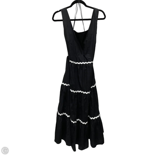 Dress Casual Midi By Cece In Black & White, Size: Xl
