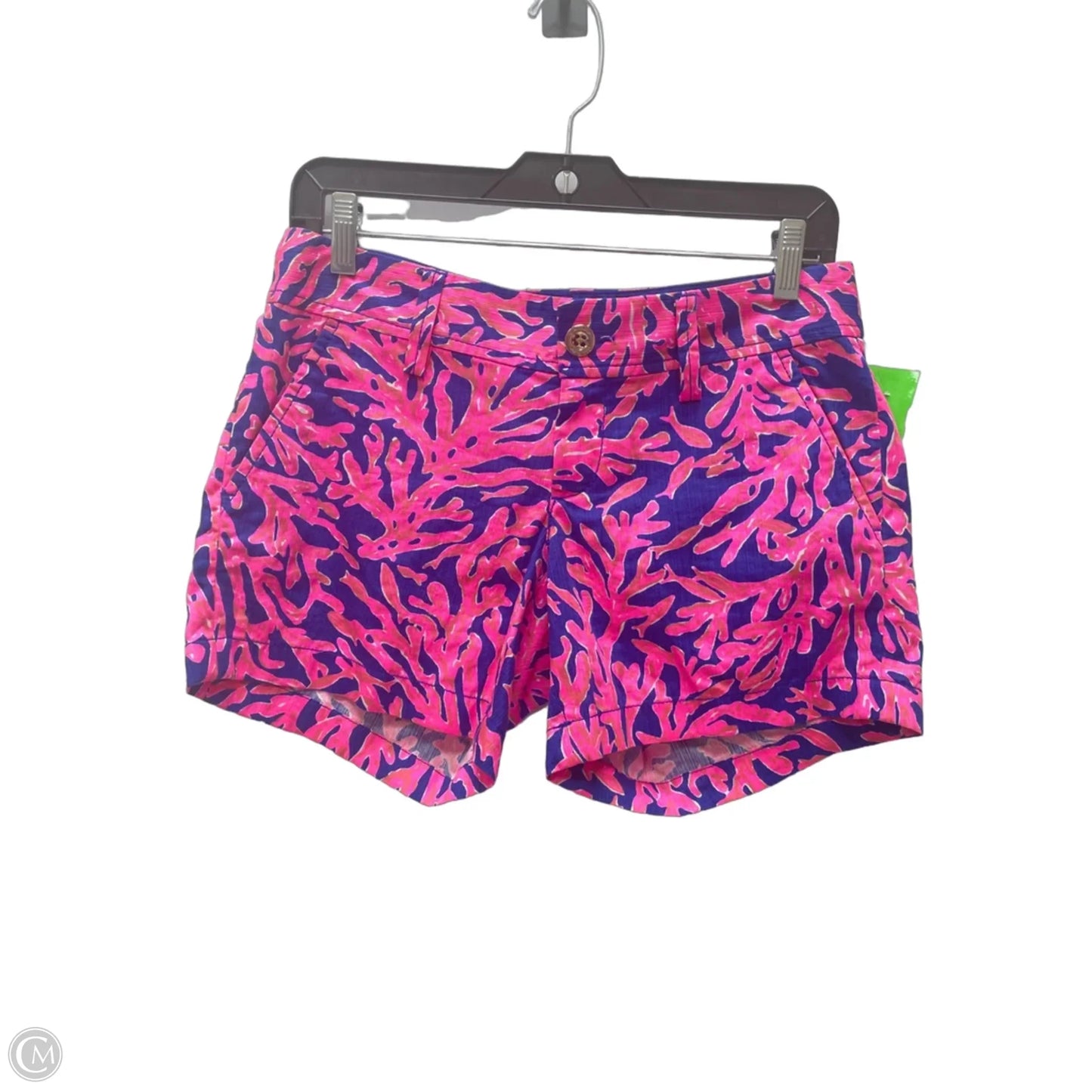 Shorts Designer By Lilly Pulitzer In Pink & Purple, Size: 0