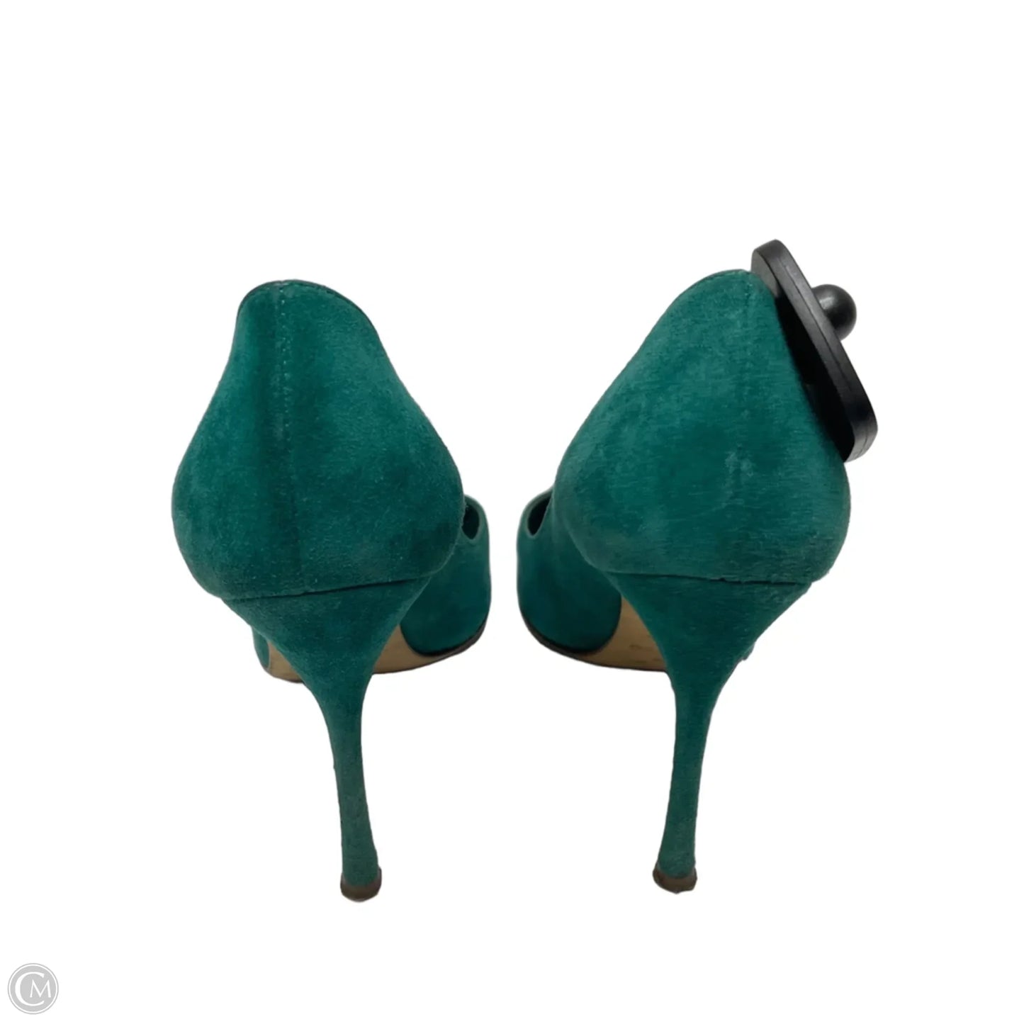 Shoes Designer By Sergio Rossi In Green, Size: 6.5
