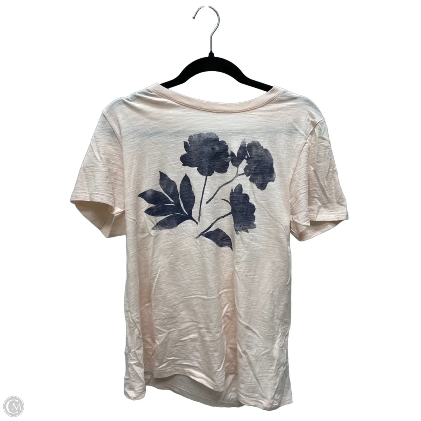 Top Short Sleeve Basic By J. Crew In Pink, Size: M