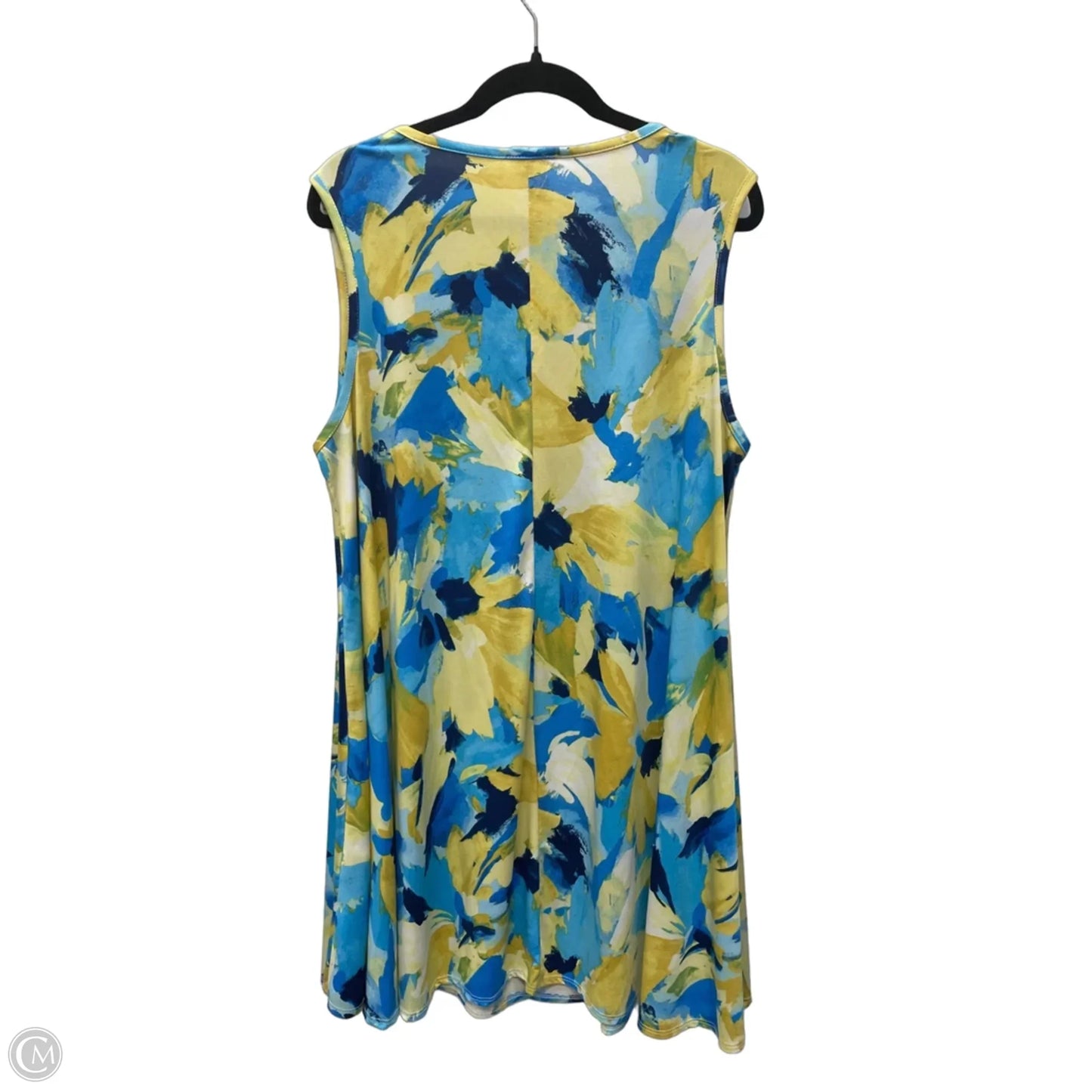 Dress Casual Short By Pinc In Floral Print, Size: 3x