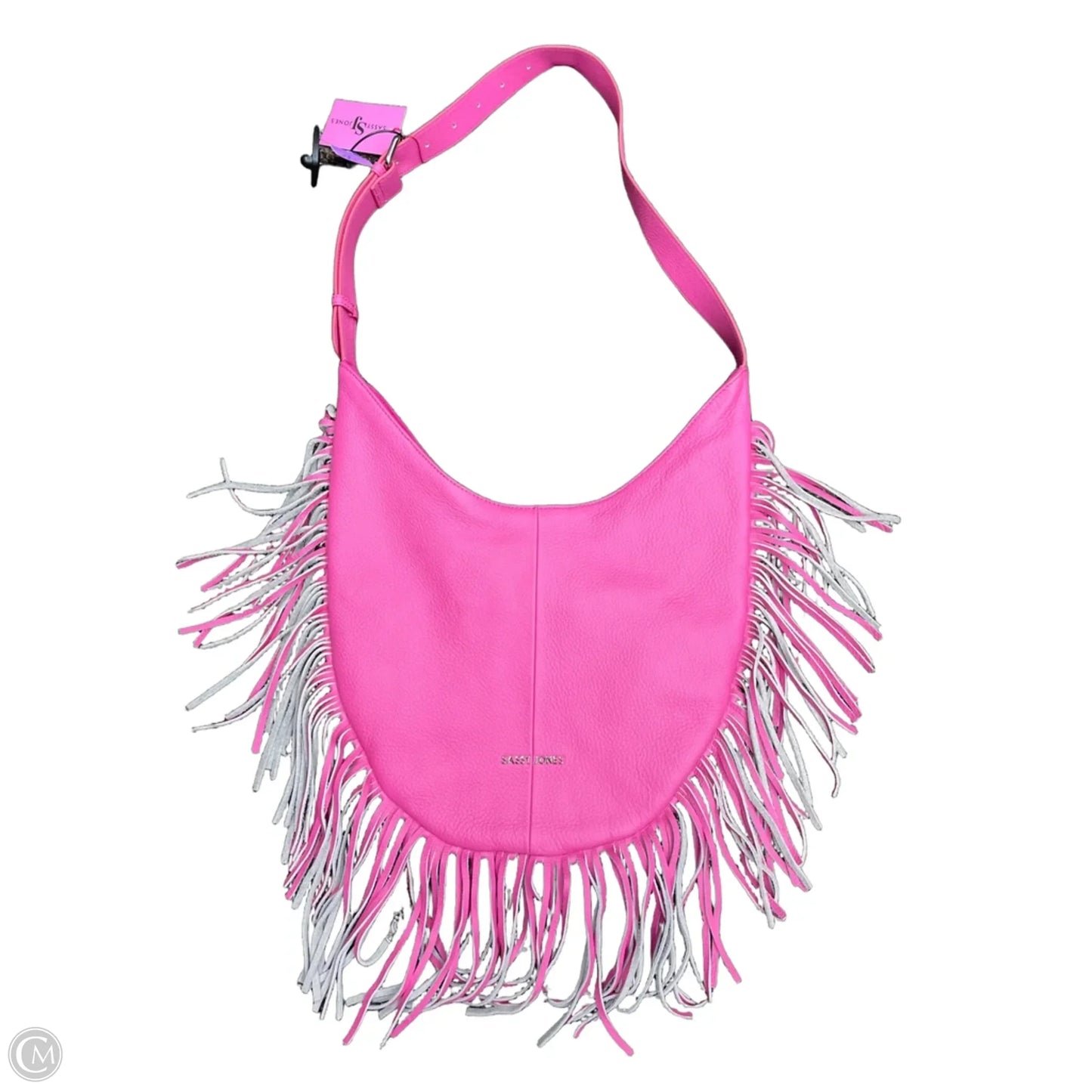 Handbag Leather By Cmb, Size: Large