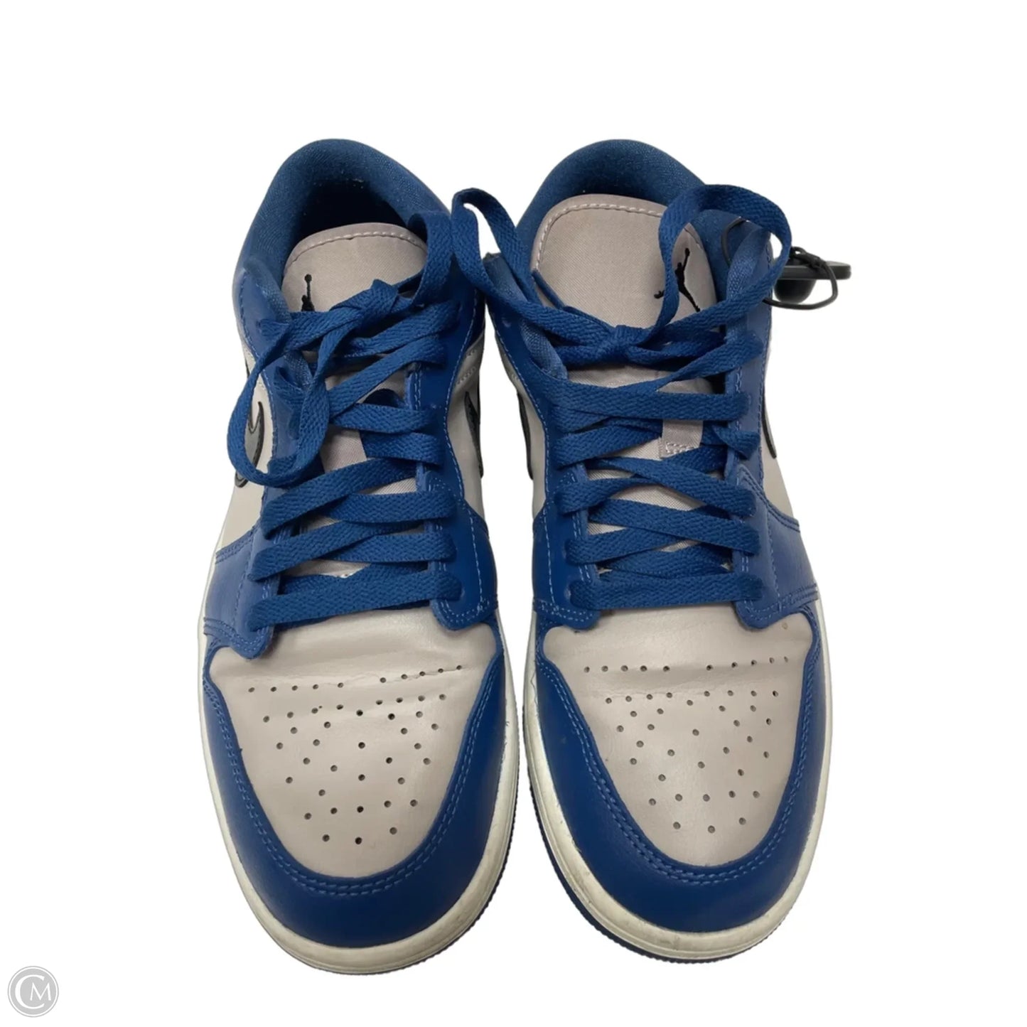 Shoes Sneakers By Nike In Blue & Grey, Size: 10
