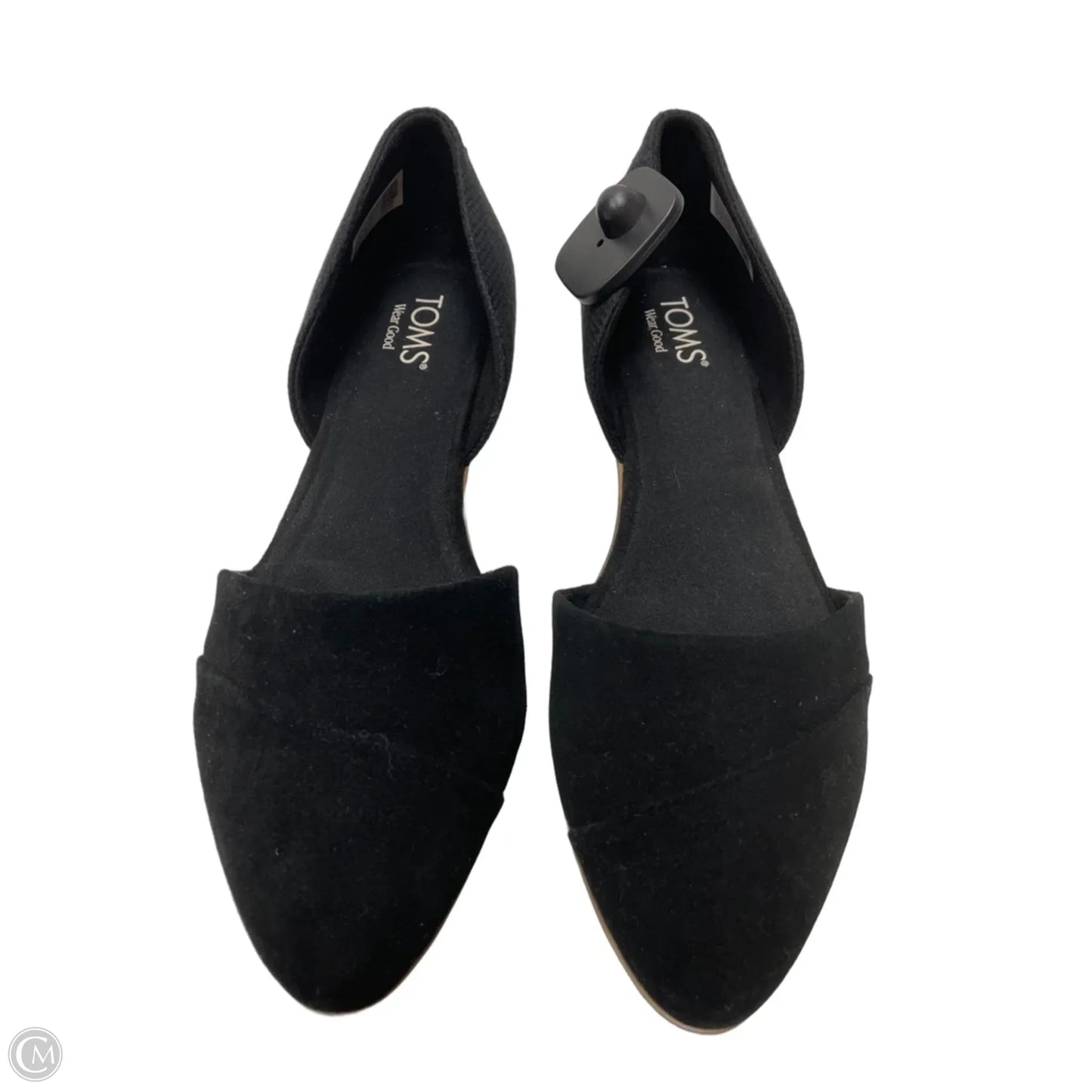 Shoes Flats By Toms In Black, Size: 10