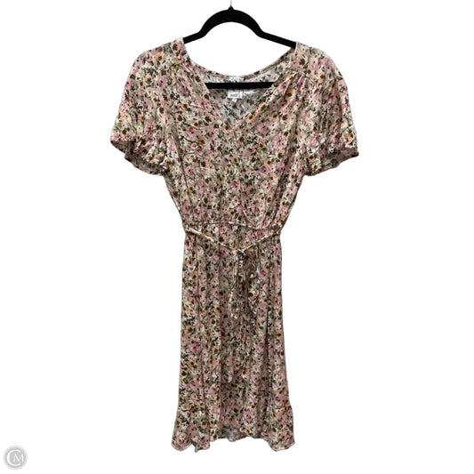 Dress Casual Short By Naif In Floral Print, Size: Xl