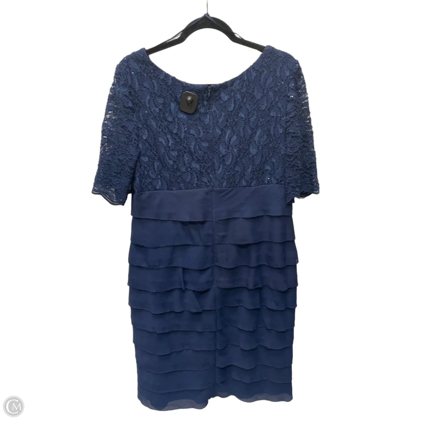 Dress Party Short By Alex Evenings In Navy, Size: Xl