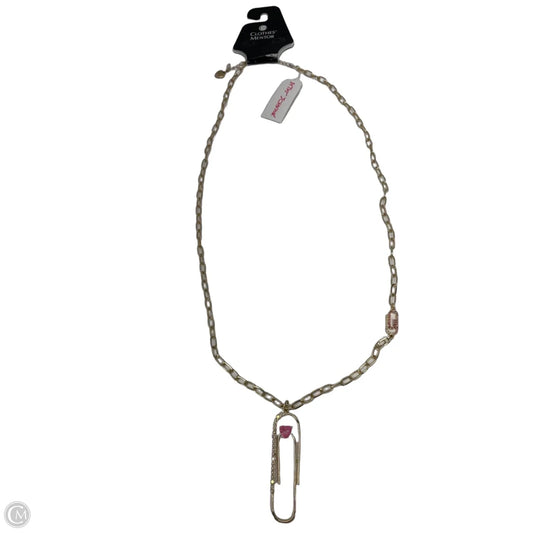Necklace Pendant By Betsey Johnson