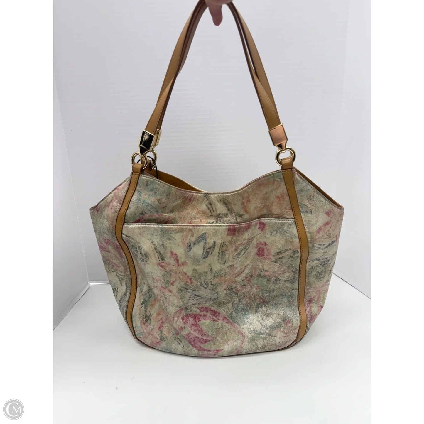 Handbag Designer By Brahmin, Size: Medium