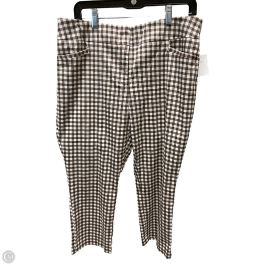 Pants Dress By New York And Co In Checkered Pattern, Size: 14