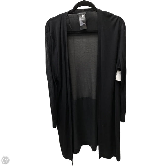 Cardigan Designer By Lafayette 148 In Black, Size: L