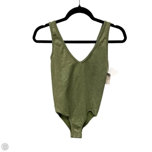 Bodysuit By Free People In Green, Size: Xs