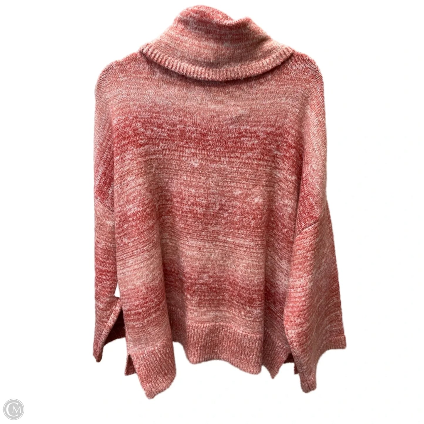 Sweater By Time And Tru In Red & White, Size: Xl