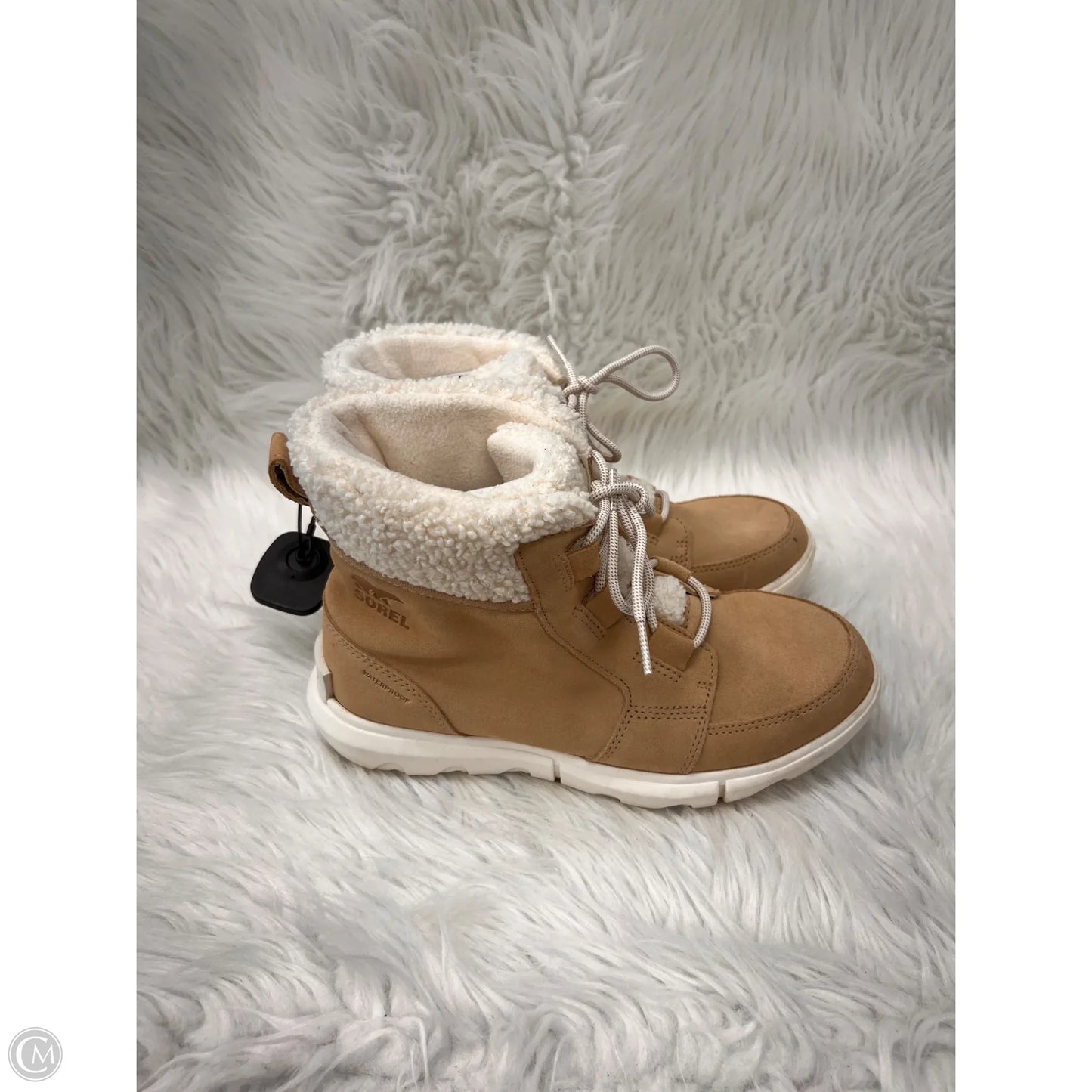 Boots Ankle Flats By Sorel In Tan, Size: 7.5