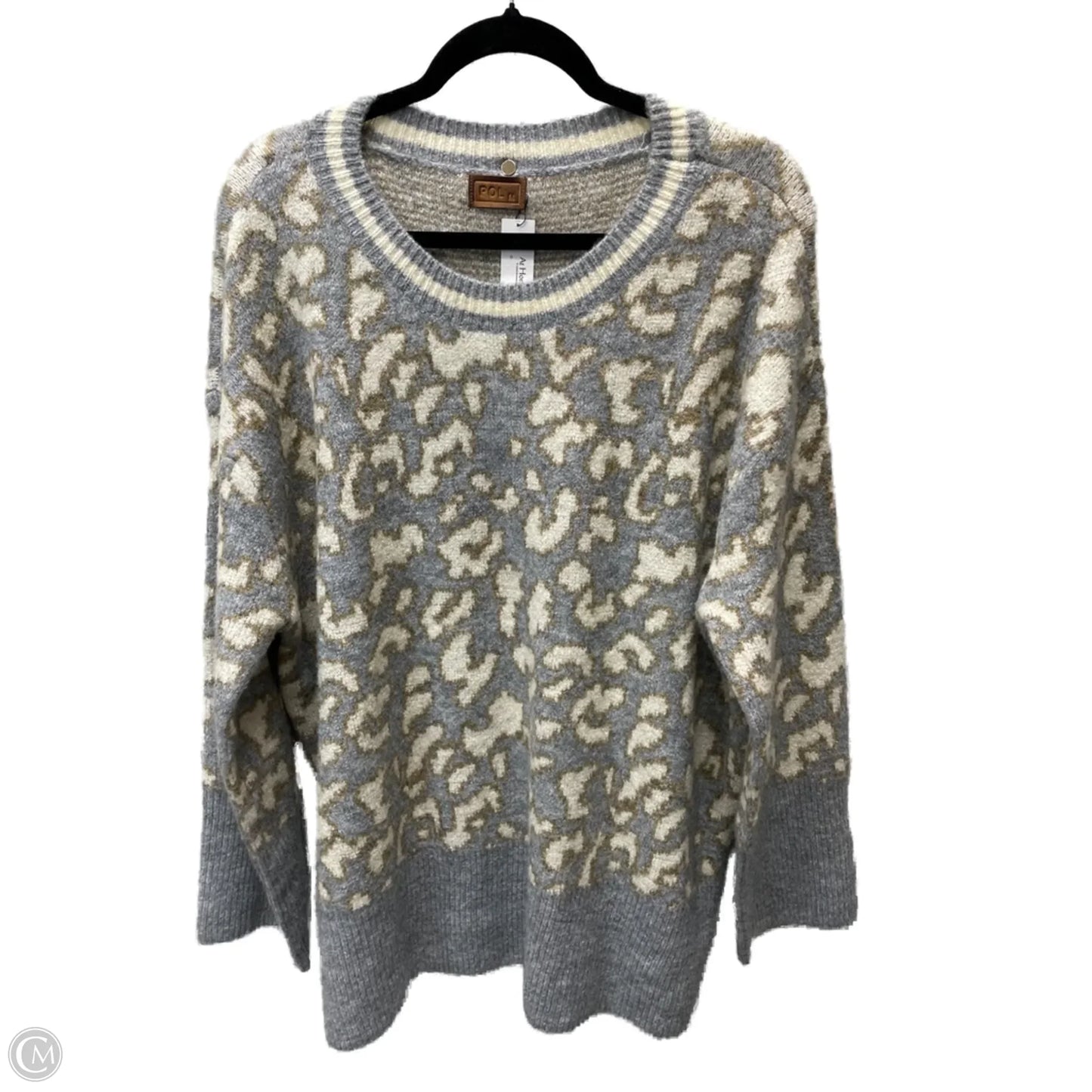 Sweater By Pol In Animal Print, Size: M