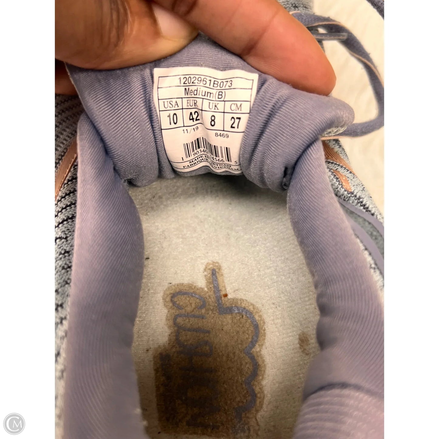 Shoes Athletic By Brooks In Grey, Size: 10