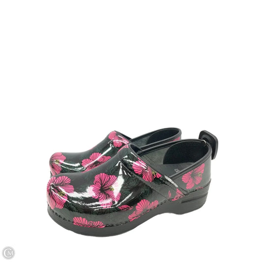 Shoes Heels Block By Danskin In Floral Print, Size: 8.5