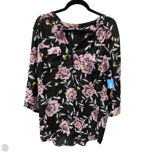 Top Short Sleeve By Torrid In Floral Print, Size: 2x