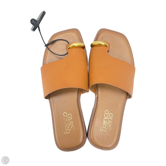 Sandals Flats By Franco Sarto In Brown, Size: 6.5