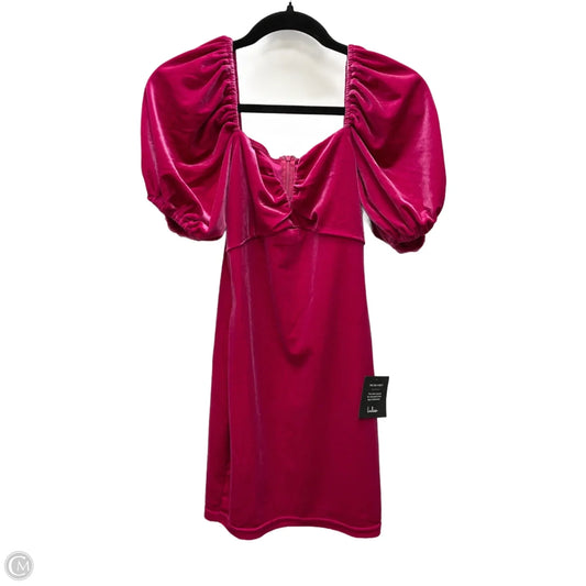Dress Party Short By Lulus In Pink, Size: S