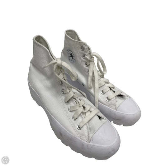 Shoes Sneakers Platform By Converse In White, Size: 10