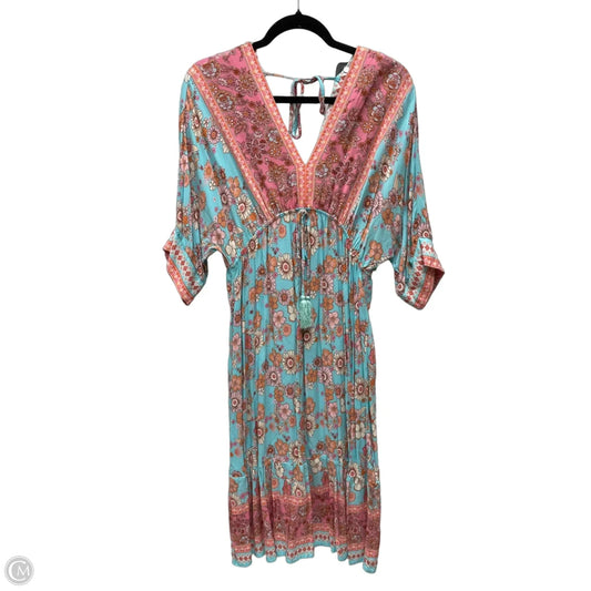 Dress Casual Maxi By Shein In Floral Print, Size: Xl