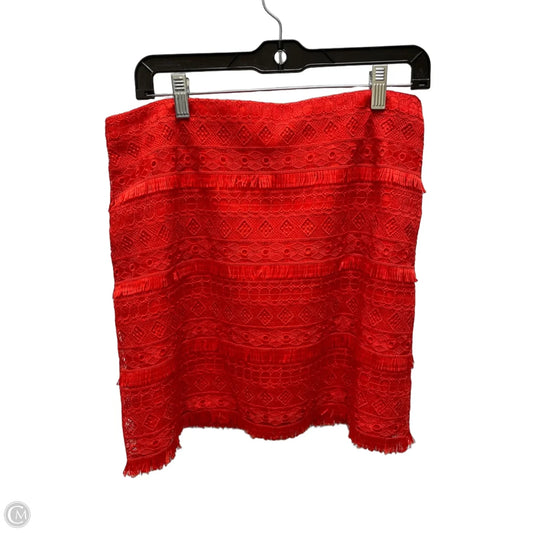 Skirt Mini & Short By J. Crew In Orange, Size: 8