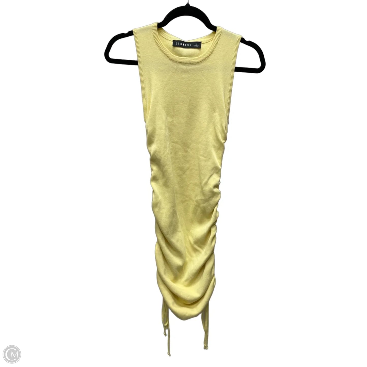 Dress Casual Midi By Clothes Mentor In Yellow, Size: S