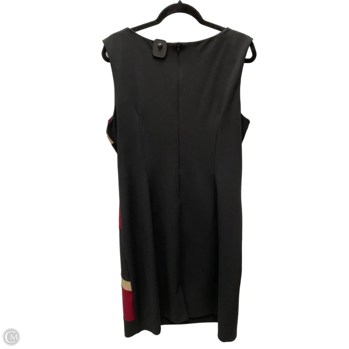 Dress Party Midi By Connected Apparel In Striped Pattern, Size: Xl
