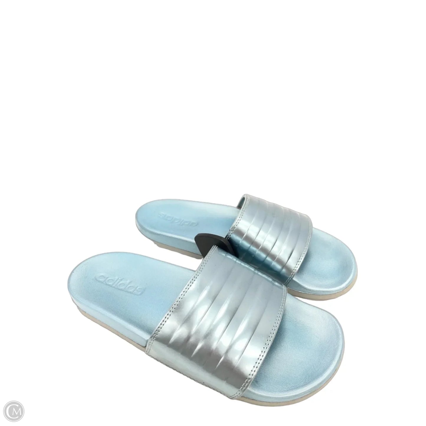 Shoes Flats By Adidas In Blue, Size: 7