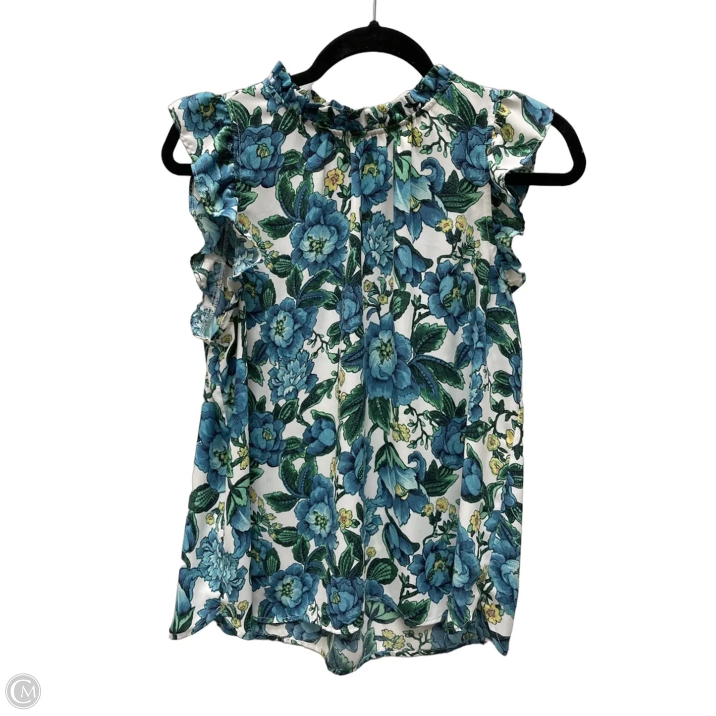 Top Sleeveless By Loft In Floral Print, Size: Lp