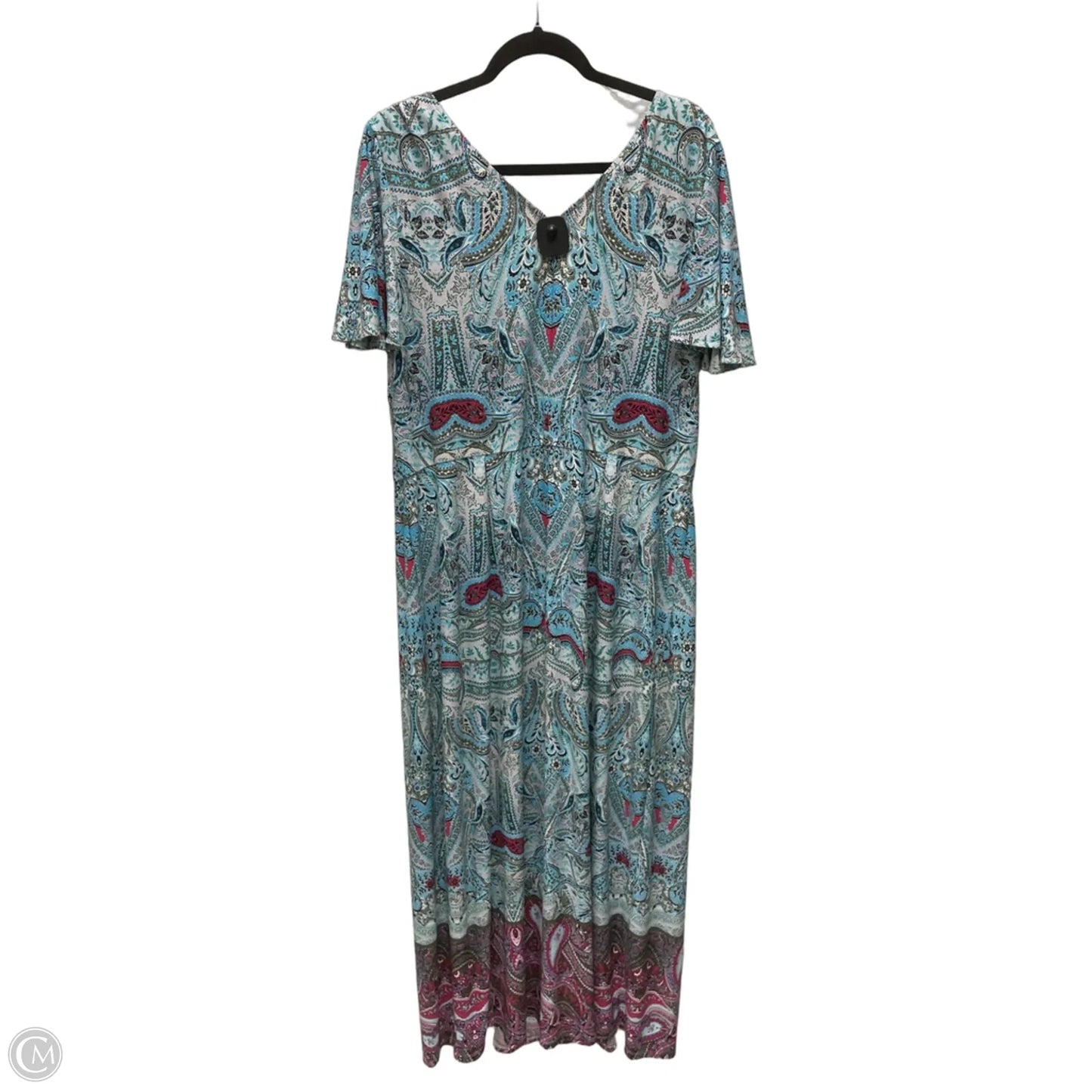 Dress Casual Maxi By London Style In Geometric Pattern, Size: 2x